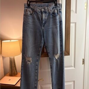 AG Jeans Kinsley High Rise Crop